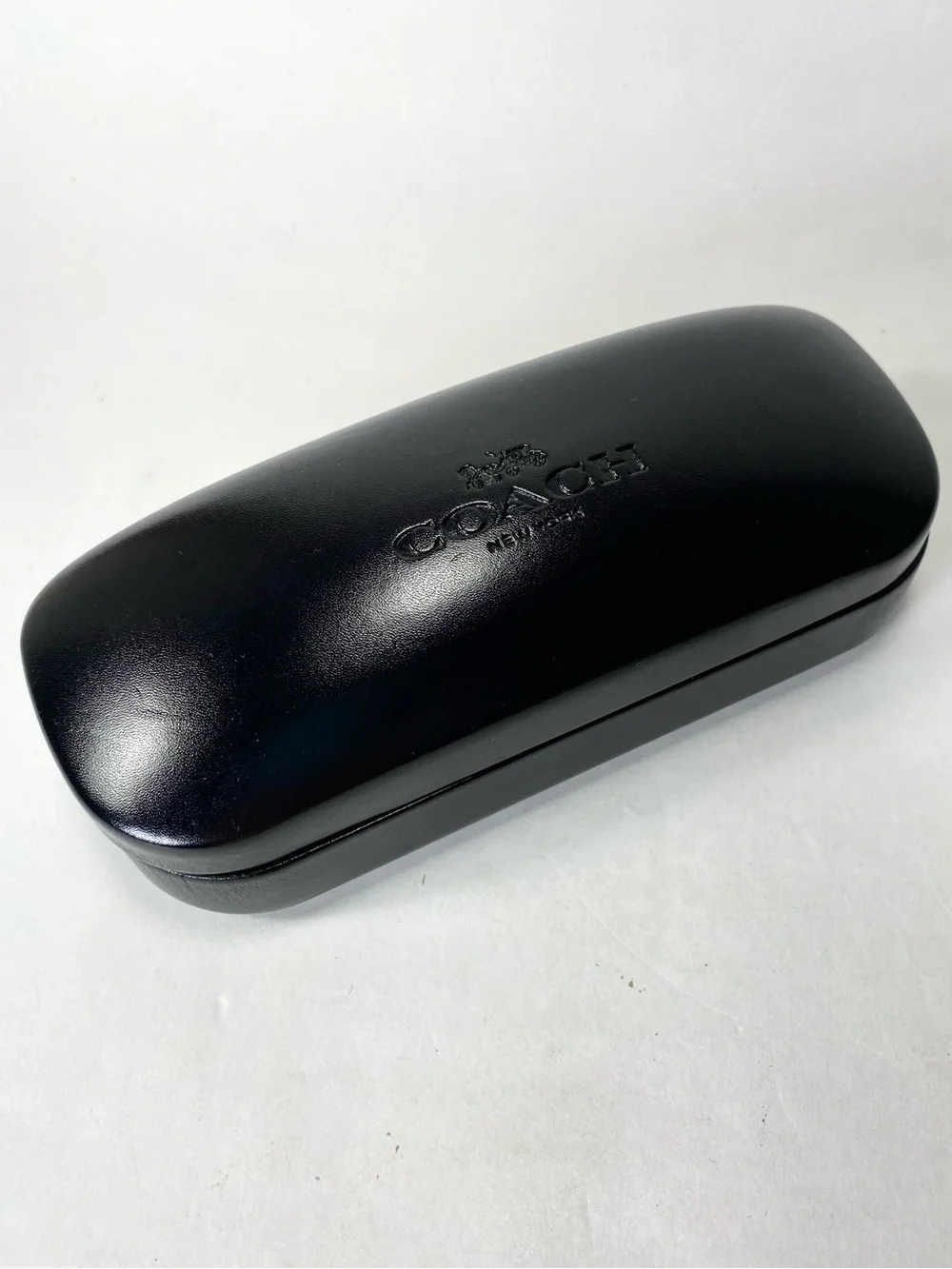 Coach Black Clam Shell Hinge Sunglasses Hard Travel Case